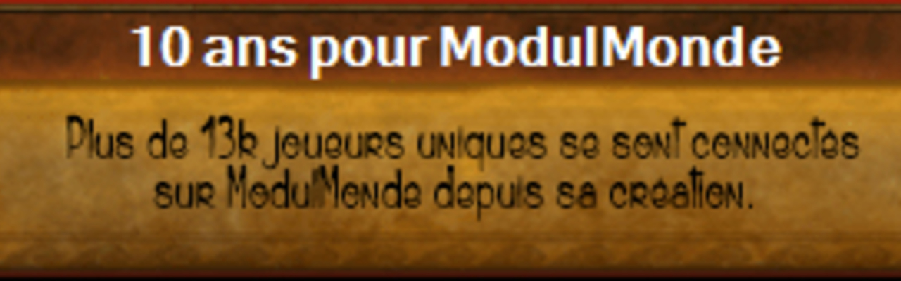 10 ans de ModulMonde